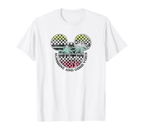 Disney Mickey and Friends Sunshine and Good Vibes Big Logo T-Shirt
