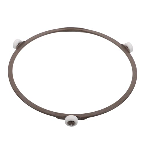 LALADEFIEE Anillo Portabandeja Giratorio para Microondas de 15,8 CM en Material Antideslizante, Soporte para Plato de Vidrio, Accesorio para Horno Microondas Uso Doméstico