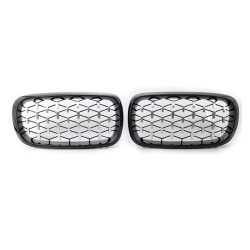 Grilles calandre avant pour BMW F15 X5 style diamant noir avec flux d'air optimisé
