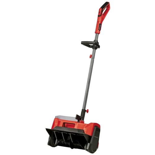 Einhell GE-ST 36/40 Li E-Solo Power X-Change - Extractor de Nieve con batería (Ion de Litio, 36 V, Ancho de Trabajo 40 cm, Altura máxima de la Nieve 20 cm, Entrega sin baterías y sin Cargador)