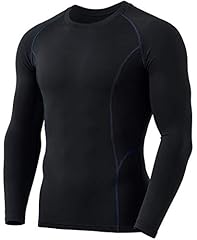 Heatlock Round Neck Black & Charcoal