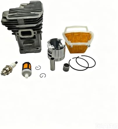 REDPOINT PARTS MS391 Cylinder Piston 49mm Cylinder Kit,with Piston Kits Replacement for Stihl MS391 Replaces OEM 1140-020-1204, 11400201204 Air Filter.Spark Plug.Needle cage - 1