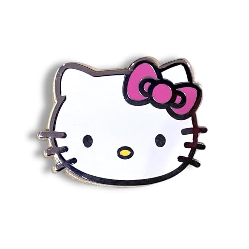 Image of Anime Car Pink Cat Cute Metal Sticker Emblem for Car & Laptop (KIT)
