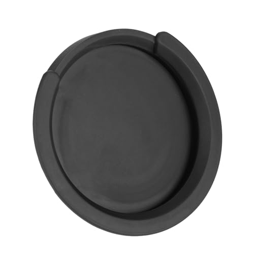 86mm Palstic Guitar Soundhole Cover Feedback Buffer Protector for Folk and Classical Guitar(Black...