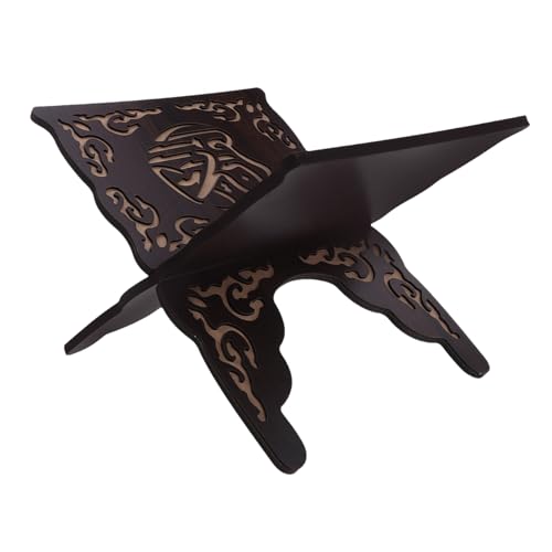 NAMOARLY 本 スタンド ディスプレイ用 コーラン 本棚 木製 本 ホルダー インド ホルダー 祈り スタンド 祈り 7装飾 スタ