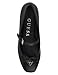 Guess Women's Kayra Flat, Black Leather 001, 7