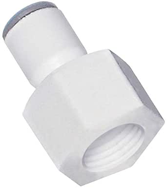 Parker LIQUIfit Male Connector Fittings - 3/8 Push-to-Connect X 1/4 NPTF Polymer (20 Pack)