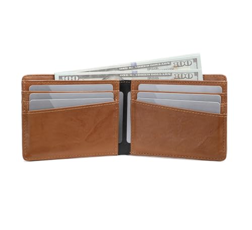 Image of Lanyani Minimalist Fabric Wallet Bifold RFID Blocking