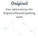 Crystal Geyser Natural Sparkling Spring Water, Unflavored, 42.27 Ounce (Pack of 12) Bottles, No Artificial Ingredients or Sweeteners, Carbonated, Non GMO Pure, light and crisp