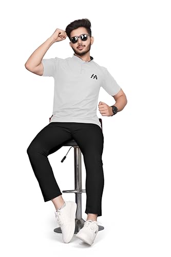 Image of Men's Cotton Solid Full Sleeves Regular Fit Shirt and Pant