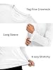 SMENG Mens Long Sleeve T Shirt Quick Dry Round Neck UPF 50+ Tshirts Men UK Outdoor Hiking Fishing T-Shirt White XXL #3