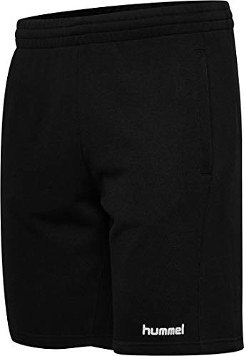 hummel Damen Shorts HMLGO Cotton Bermuda Woman, Schwarz, M, 203532-2001