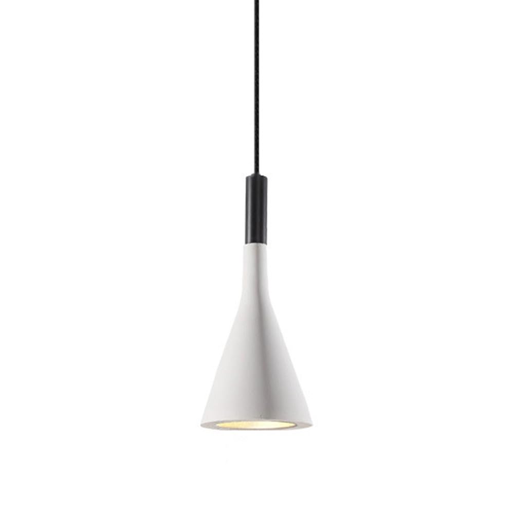 LYMSXAZOU Industrial E27 Pendant Lamp Creative Concrete Shade Modern Hanging Light Fixture Decorative Ceiling for Bedroom Bar and Dining Room Unique Cement Chandelier