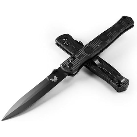 Benchmade - SOCP 391BK Tacticle Knife with Graphite Black CF Elite Handle (391BK) Cover