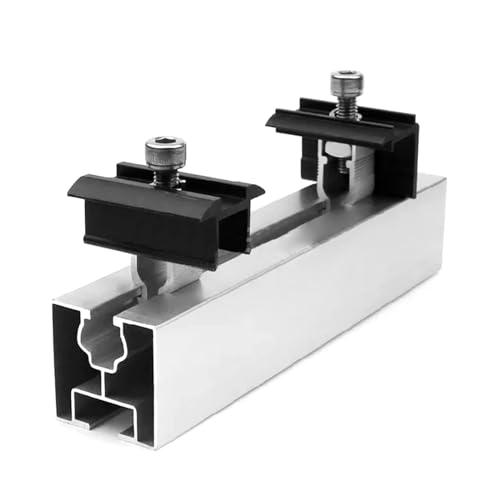 Pinces de panneau solaire en aluminium de haute précision