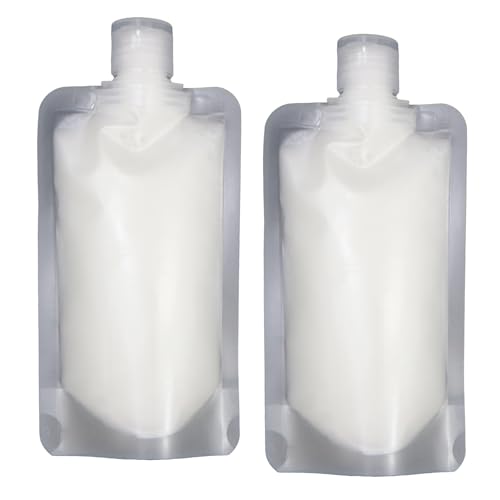 トラベルボトル 【100ml】 パウチ容器 旅行 詰め替え 携帯用 小分け クリーム 乳液 化粧品 出張 シャンプーボトル 個包装 【2個入り】 きらきらぷんぷん丸 BTL-014