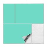 ✔️ Material: nuestras pegatinas están hechas de lámina autoadhesiva alemana de alta calidad con un corte perfecto. Las pegatinas autoadhesivas para azulejos tienen un adhesivo fuerte en la parte posterior y se pueden colocar individualmente baldosas para azulejos también en la pared. Gracias al material resistente al agua, estos en el interior son casi ilimitados. Por lo tanto, puedes colocarlos fácilmente en el baño o en la cocina.