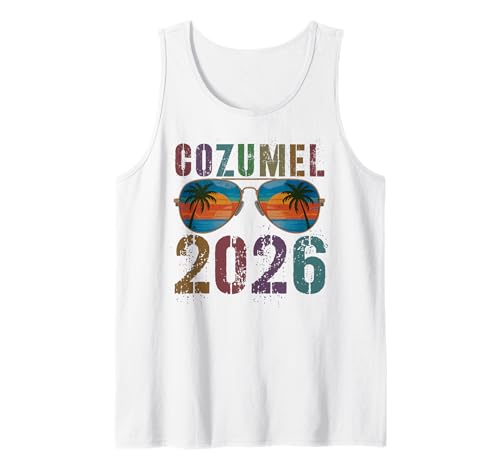 Kids Cozumel 2026 Vacay Best Ever Together Making Memories Tank Top