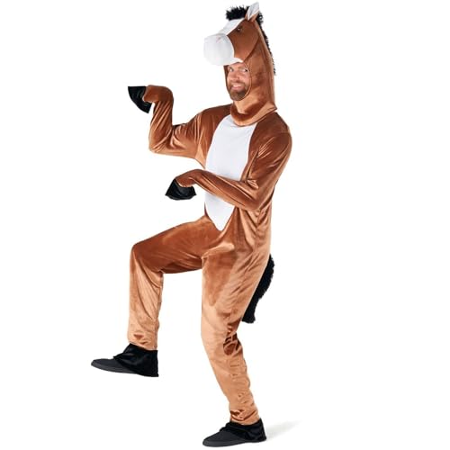 Morph Deguisement Cheval, Costume Cheval, Deguisement Animaux Adulte, Déguisement Animal Adulte,...