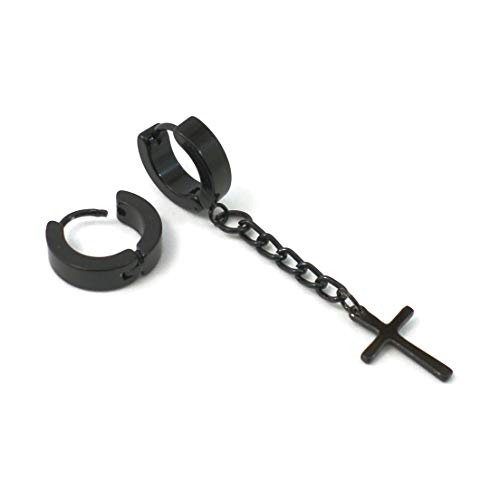 BRINCO MIX CRUZ E CORRENTE PRETO