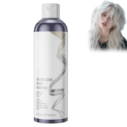 Champú Color Lock - Champú Protector Y Nutritivo Para Cabello Teñido | Previene El Desvanecimiento Del Color | Reparación Intensa Y Brillo Duradero 300ml (Plata)
