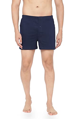 Image of RAMRAJ COTTON Men Knitted Real Relax Without Pocket Inner Elastic Boxer