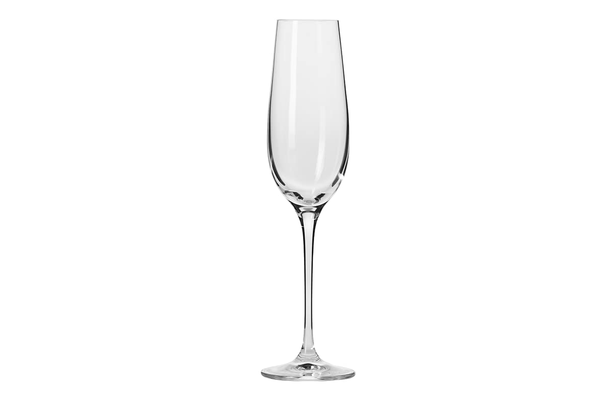 konsimo Sektgläser 6er Set - Aperol Spritz Gläser Rotweingläser Weißweingläser Weingläser Set von 6 – Weinglas – Aperitifgläser - Kristallgläser Champagner - 180 ml