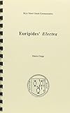  ELECTRA (Greek Commentaries Ser)