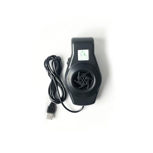BRIIKPP 水槽 扇風機 水槽ファン冷却 取り付けが簡単 低騒音 USB 小型 2レベル風量調整