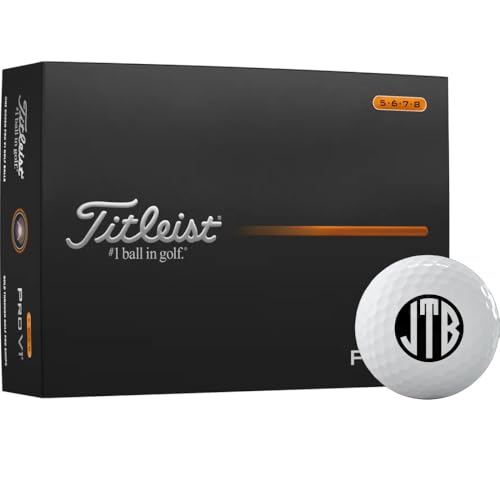 Titleist Pro V1 High Number Monogrammed Golf Balls - 2025 Model