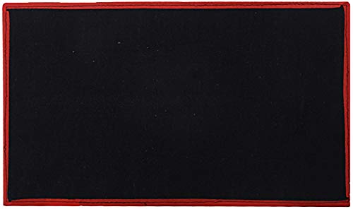 Image of Heart Home Microfiber Anti Slip Bath Mat 14 inchx21 inch(Red) CTHH2870