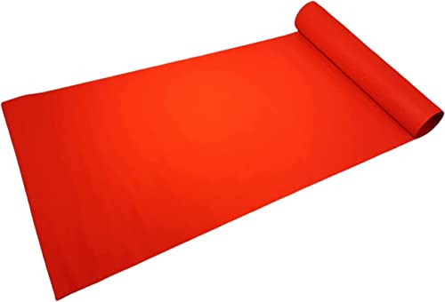 MadeInNature Tapis de Passage Rouge/Tapis de décoration, idéal pour Magasin, événements et fêtes, cinéma, église/Petites et Grandes Longueurs (1x4m) – vue 3