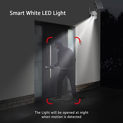 ANRAN-Ueberwachungskamera-Akku-Aussen-WLAN-360-Grad-Schwenkbare-Dome-Kamera-mit-Solarpanel-PIR-Bewegungserkennung-mit-Flutlicht-und-Alarm-Nachtsicht-2-Wege-Audio-Nachtsicht-24GHz-WLAN-Q01-Weiss