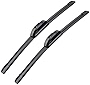 ZIXMMO QUALITY 21in + 20in Premium All-Season Windshield Wiper Blades for Original Equipment Replacement(Set of 2)