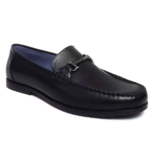 Image of Zoom Shoes Leather Shoes for Men | Super Comfortable with Cushioned Insole Formal /Loafer Shoes for Adult A-11201