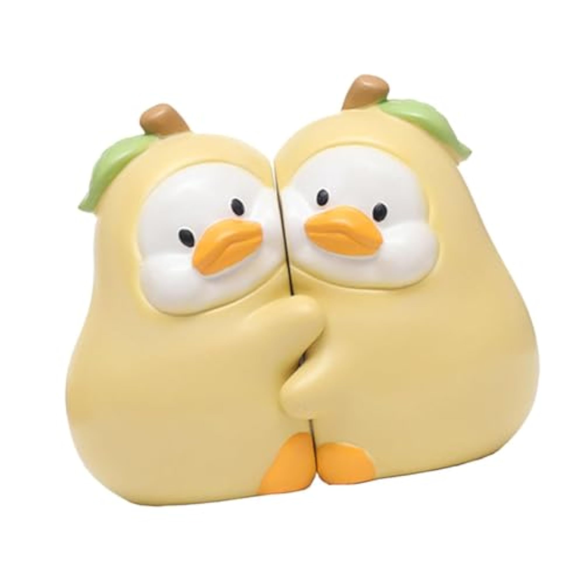 Creative Cute Duck Statues Bookends for Home Decor
