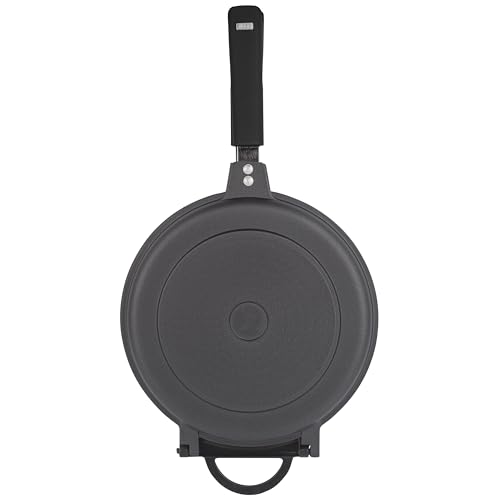 San Ignacio - Asador doble redondo 26cm aluminio fundido inducción, colección Origen