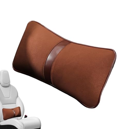 Soporte para la espalda del cuello del coche, almohada para reposacabezas de coche, cómodo soporte lumbar para el cuello | Suave soporte para el cuello del reposacabezas del coche, cojín de apoyo
