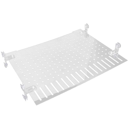 BELLIFFY 水槽供給カップ 水槽仕切り 38x30cm アクリル絶縁ボード 構築プラットフォーム 魚の喧嘩を防ぐ