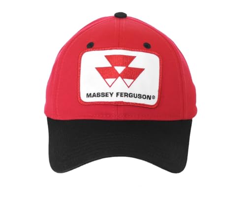 Massey Ferguson Hat, Red and Black, Youth-Size3