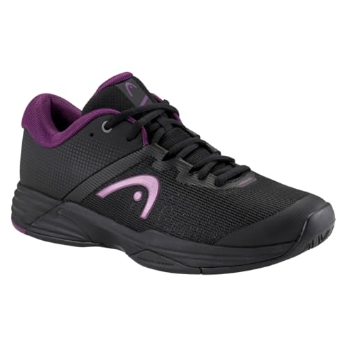 HEAD Women's Revolt Evo 2.0 tennisschoenen voor dames, zwart/plum, EU 36