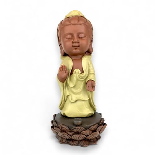 Statue Bouddha Porte - Encens Akshobhya - Porte - Bonheur - Ambiance Zen et relaxante - Idée Cadeau Spirituelle Toute génération - Plaisir d'offrir Toute...