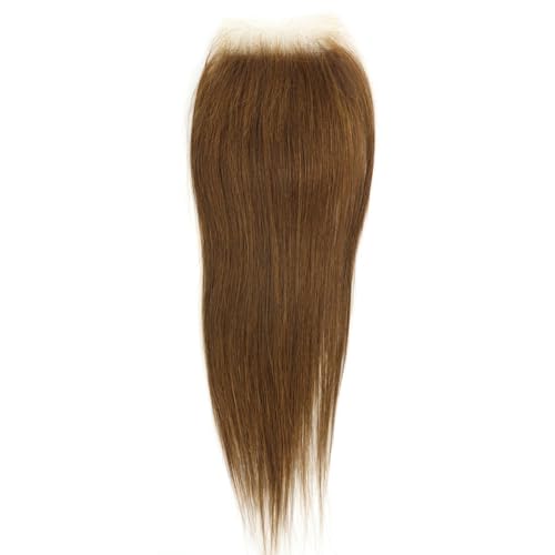 Lace Closure 4x4 Cheveux Naturels Vierges Brésiliens Remy Hair Brun Moyen