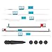 Produktbild homsyway Neu LCD Display Bildschirm Kleber Streifen Aufkleber Ersatzband Öffnungsrad Griff Kit kompatibel für Apple iMac 21,5 "A1418 Retiona 2017 2019 2020
