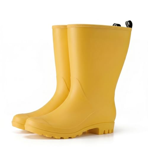 HISEA Waterproof Wide Calf Rain Boots