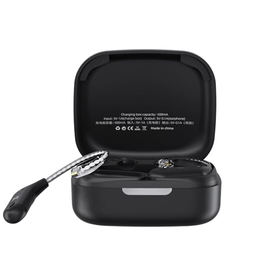 EZ EAR KZ AZ09 Wireless IEM Bluetooth Adapter 5.4 Module Noise Isolation C-pin Bluetooth Headphone for ​KZ ZS10 PRO/ZS10 PRO X/ZSN Pro X/ZSN PRO/AS16 PRO/Zax, CRA/C12