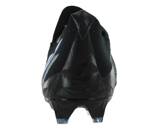 Image of adidas Predator Edge.1 Low Firm Ground Unisex Shoes Size 12.5, Color: Core Black /Cloud White /Vivid Red-Black