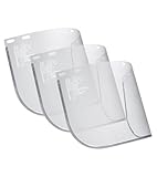 Blue Eagle Faceshield Replacement Visors (FC48) | Clear | High Impact Extrusion-grade Polycarbonate | 3 PCS