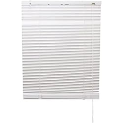 Persianas Pentagrama thesecrethome.es | Persianas Venecianas Blanca PVC - Estores para Ventanas enrollables - salón, Cocina, Dormitorio, despacho (Ancho 140 x Largo 175 cm)