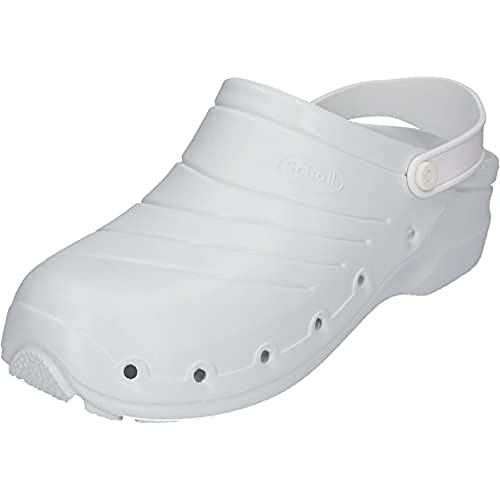 Linea Professionale Scholl Work Light, Zoccoli Sanitari Medicali Donna, Blu, 42 EU